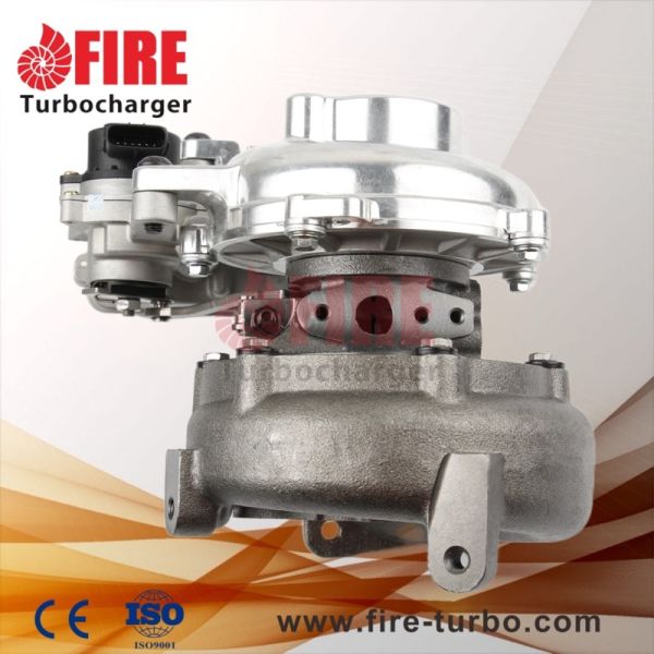 CT16 Turbocharger 17201-30150 for Toyota Hilux Vigo Fortuner Prado Dyna Hiace with 1KD-FTV Engine - Water-cooled K418 Turbine Wheel 42CrMo Shaft Wheel