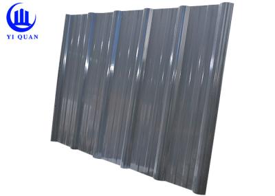cor brilhante ASA Corrugated Plastic Roofing Sheets das telhas de telhado do PVC de 1130mm