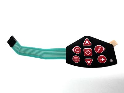 OEM Poupança de energia Impermeável Membrana Chave Switch Personalizável Com Sensor