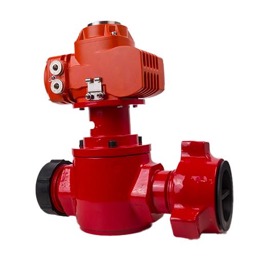 Válvula de enchufe eléctrica accionada de 2   1502 Conexión de unión 35-105MPa PSL3 PR1 para prueba de explosión de aceite de vapor de agua