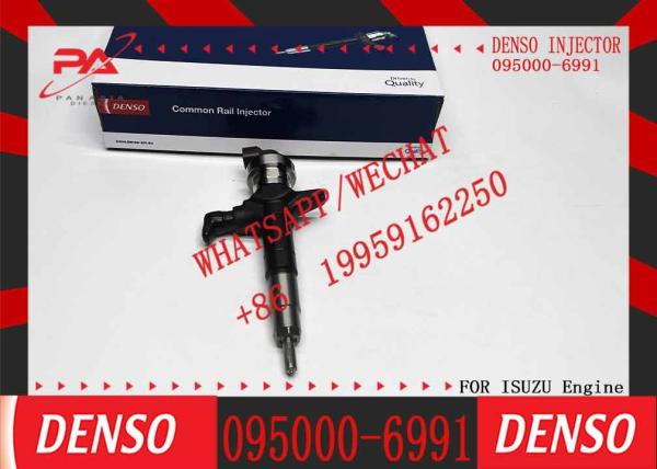 Inyector de combustible diesel 095000-6990 095000-6991 inyectores de combustible al por mayor 8-98011605-1 8-98011605-3 para ISUZU DMAX 4JK1 2.5L