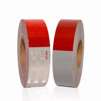 Branco Vermelho Segurança Vispicuidade Veículo Caminhão Prismático Tela Refletora DOT