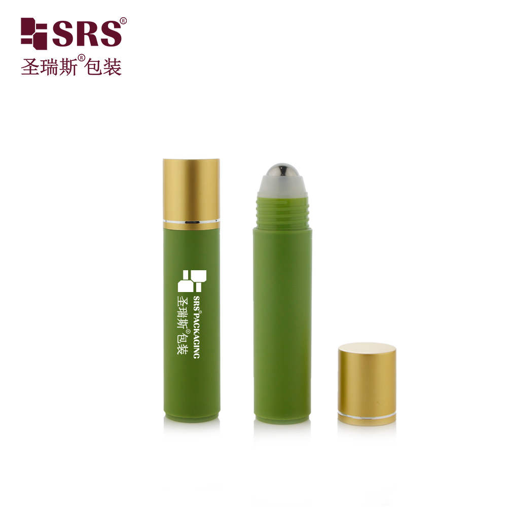 Wholesale 30ml Refillable Plastic Roll‑on Bottle Steel Ball Aluminum Cap For Perfume Deodorant Oil
