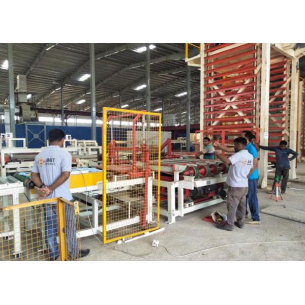 ISO9001 Certified Automatic Loading and Unloading System for Clay Brick Single Layer Tunnel Dryer