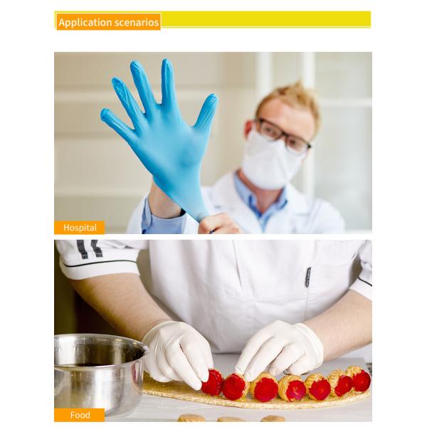 Winter Hand Protection Disposable Medical Nitrile Gloves