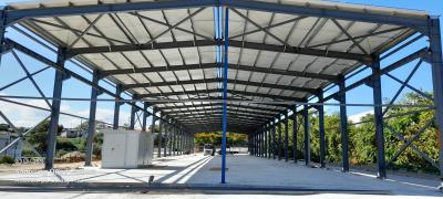 Environmental Friendly Prefabricated Light Structural Steel Structure Construction