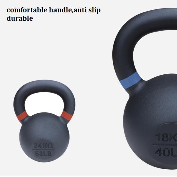 Effective Gravity Workout Training Kettlebells with Vinyl Coated Cast Iron Material