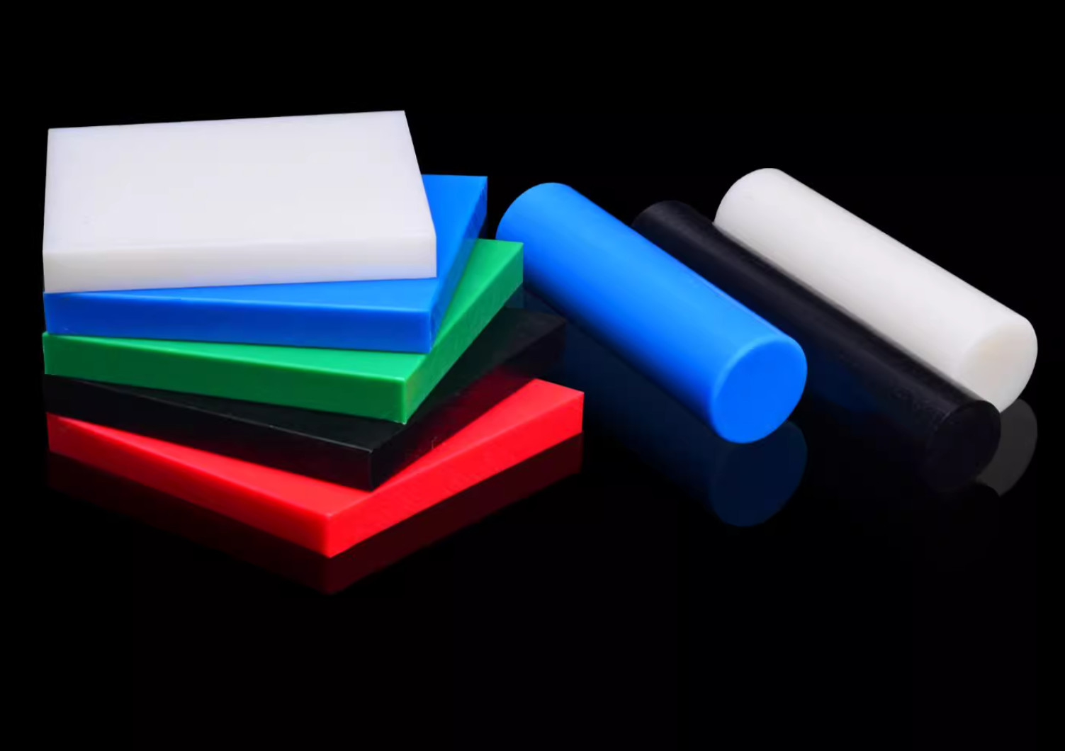 High Flexural Strength 90-110Mpa Colored Plastic Sheet and Nylon Sheet with UV Resistance and Food Grade Quality
