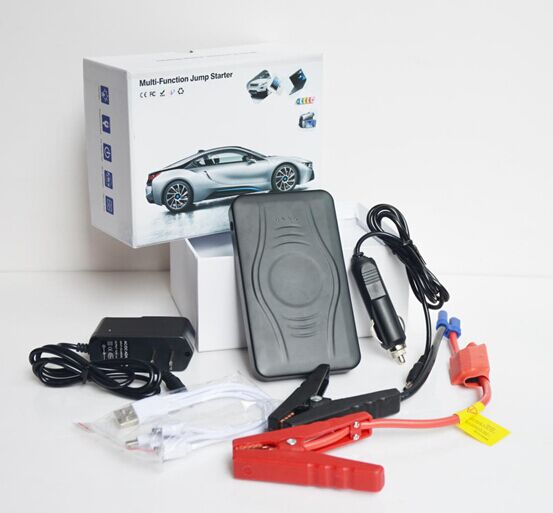 12000mah Portable Car Jump Starter , High Energy Pocket Power Battery