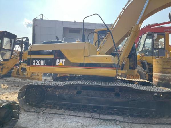 Cat 320BL Crawler Used Excavator Machine With Turbocharged Diesel Engine