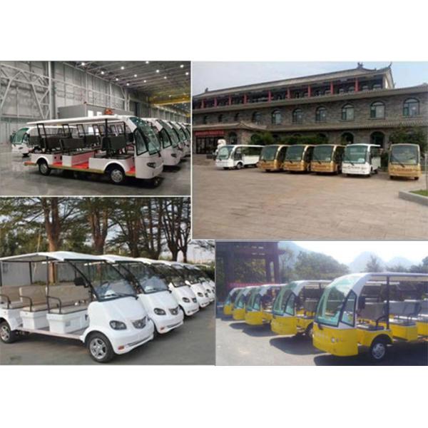 Малошумный электрический осмотр достопримечательностей человек автомобиля 14, туристический автобус Multi пассажира электрический