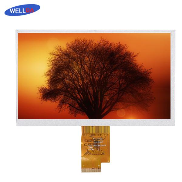 Нормально черный автомобиль LCD показывает WellDa экран LCD 7 дюймов для автомобиля