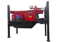 180m Depth  Pneumatic Water Well Drilling Rig with 55kw Diesel engine