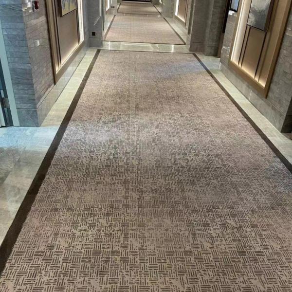 Modern Design Wall to Wall Nylon Custom Printing Carpets for Commercial Buildings