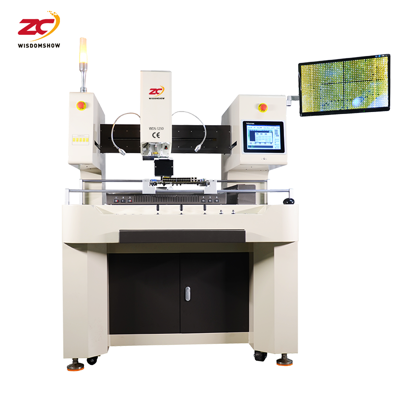 WDS650 BGA Rework Station with Triple-Zone Heating HD Optical Alignment and Touchscreen Interface for Precision BGA Repair