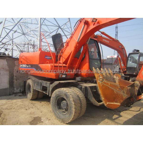 Original Hydraulic Cylinder 2010 Doosan DH150W-7 Wheel Excavator 15 ton Digger Machinery