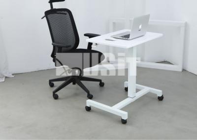 Tabela ereta do trabalho ajustável da altura do pé do anúncio publicitário um