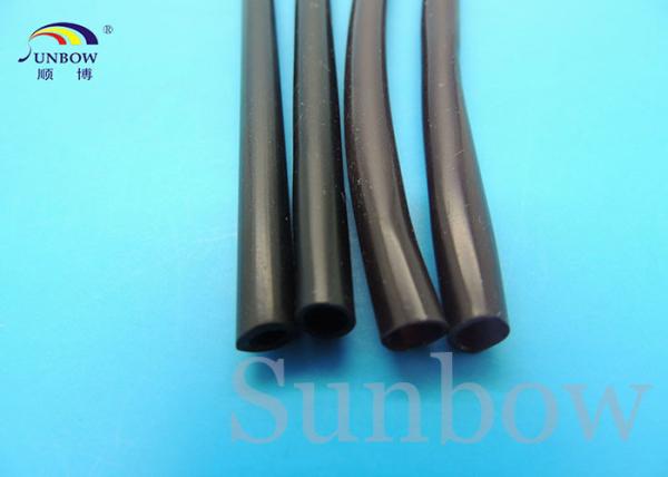 Heat Resistant Custom Extrusion Silicone Rubber Tube 200C Black Clear White
