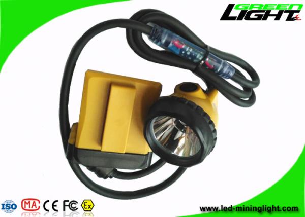 Flashing Light Led Mining Lamp Corded Cable Underground Coal Mining Cap Lamps 25000lux