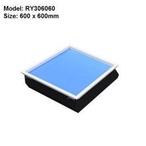 O painel 100W da claraboia do diodo emissor de luz do quadrado 2x4 colore CRI95