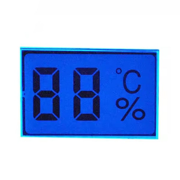 Car Odometer 7 Segment Lcd 12 Duty 14 Duty 13 Bias Lcd Two Digit LCD Panel