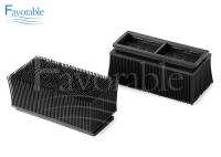 Escovas de cerda de nylon pretas apropriadas para máquina do cortador de YIN a auto