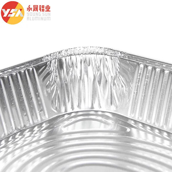 1700ml Disposable Casserole Dish Heavy Duty Aluminum Foil Container