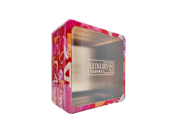 Small Tin Box Customizable Storage for Convenient Organization