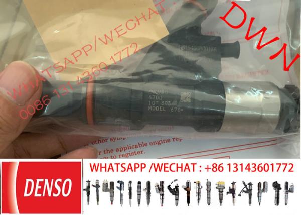 GENUINE original DENSO Injector 095000-6700 095000-6701 for HOWO heavy truck R61540080017A