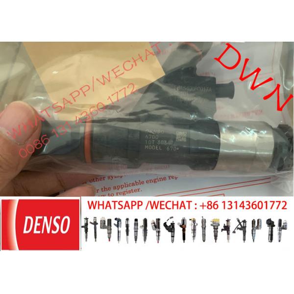 GENUINE original DENSO Injector 095000-6700 095000-6701 for HOWO heavy truck R61540080017A