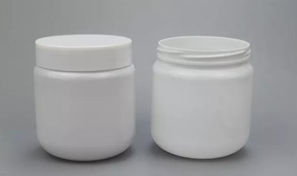 OEM Empty HDPE Plastic Cosmetic Jar 250ml For Cream Packaging
