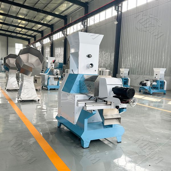 Dry Wet Pet Food Automatic Single Screw Shrimp Feeding Machine Extruder Shrimp