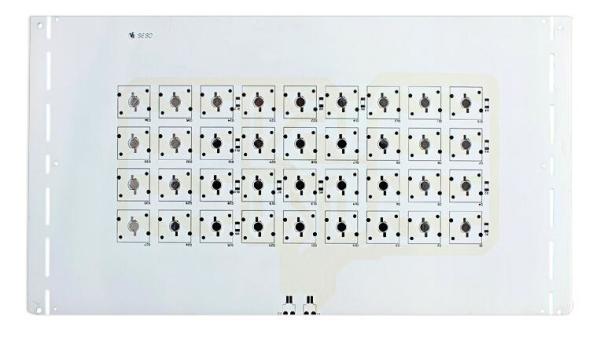 White Aluminum Based Custom Printed Circuit Board 1-6 OZ For LED 1.6mm 35um