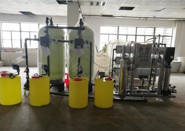 Water Treatment Reverse Osmosis Unit With A Capacity Of 1.4m3/H