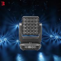 5*5 Matrix 25PCS 12W RGBW LED Moving Head Stage Light Para dj movendo luzes de cabeça Professional Stage