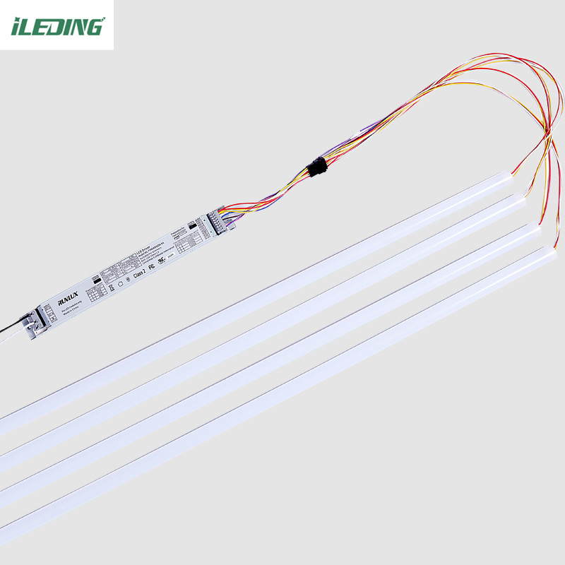 Remote Control LED Linear retrofit Kit Extrusion Housing Channel with 4FT Length and PC Cover