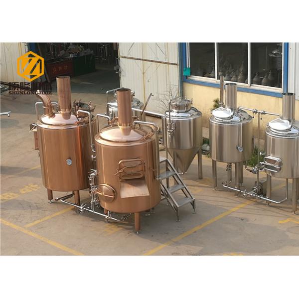 5HL SS Brewing Equipment Electric / Steam Heating 2-6 Brew / Week ISO Certified