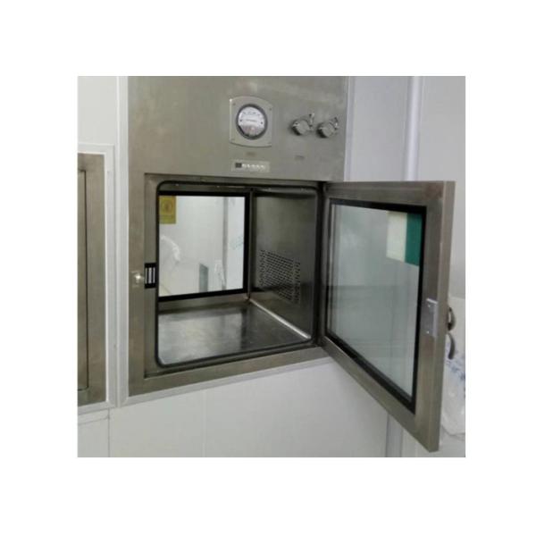 Lab Dynamic Sterilize Cleanroom Pass Box With Testing Port