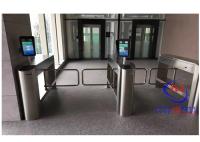 Porte de barrière de balancement étanche à l'eau avec lecteur de code QR et port TCP/IP RS485