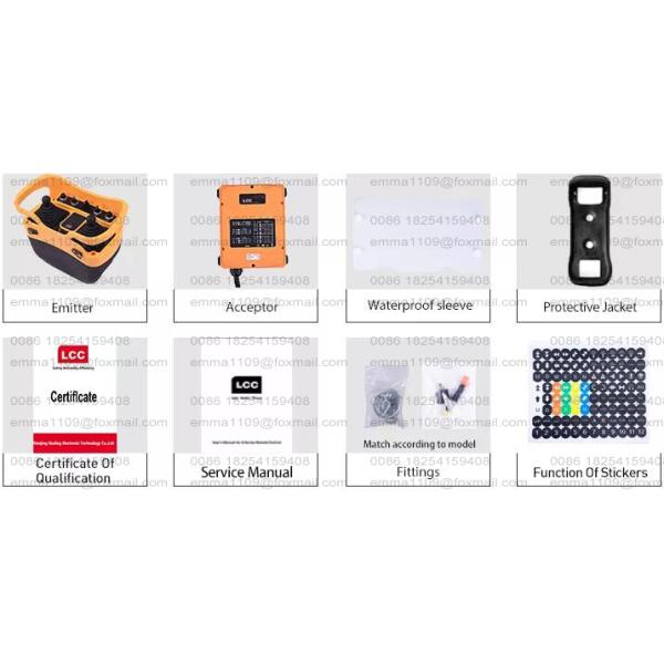 24v 48v Q5000 empilhadeira de elevação industrial joysticks controle remoto por rádio