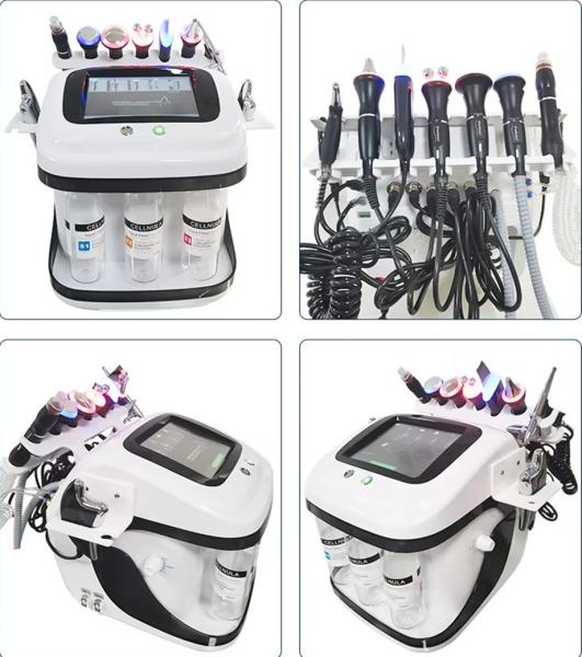 New Arrival Black Pearl 10 In 1 Hydra Peel Machine Microdermabrasion Machine Facial Spa Micro-Touch Hydra Skin Care