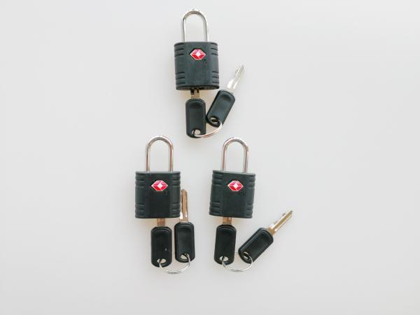 TSA 12091 Luggage Key Lock / Travel Bag Locks PC Material 25.7g Free Samples