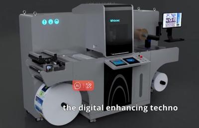 Ecoospark UV Piezo Inkjet Label Roll Embellishment Machine Perfect Solution for Enhanced Effects