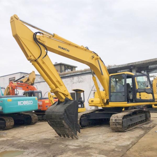 Excavateur Komatsu PC200-6 en bon état avec soupape hydraulique et pièces originales