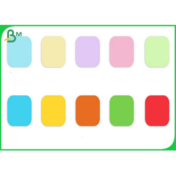 SGS Approved 230gsm 250gsm Colored Paper Sheet With Color Printing Stable