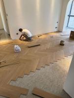 8mm 12mm Rigid Core Luxury Vinyl Click Flooring Premium Wood Herringbone Anti slip Piso Spc Click 5 mm Plank Flooring