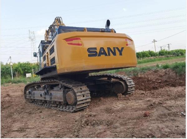 Second-hand SANY750 excavator with low price and excellent quality  Bucket capacity 5.0m3 Machine weight 76000kg