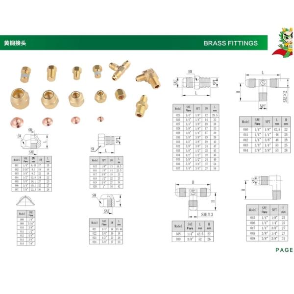 Ручные латунистые игольные клапаны с точностью латунистые фитинги для управления системой охлаждения