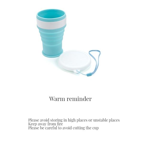 Novel Style Outdoor Folding Water Cup for Sports and Travel Tea Cup Camping Novel Design