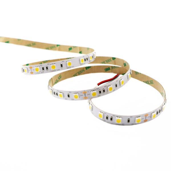 SMD 5050 High CRI LED Strip 4000k 24v 14.4W Flexible IP20 5M